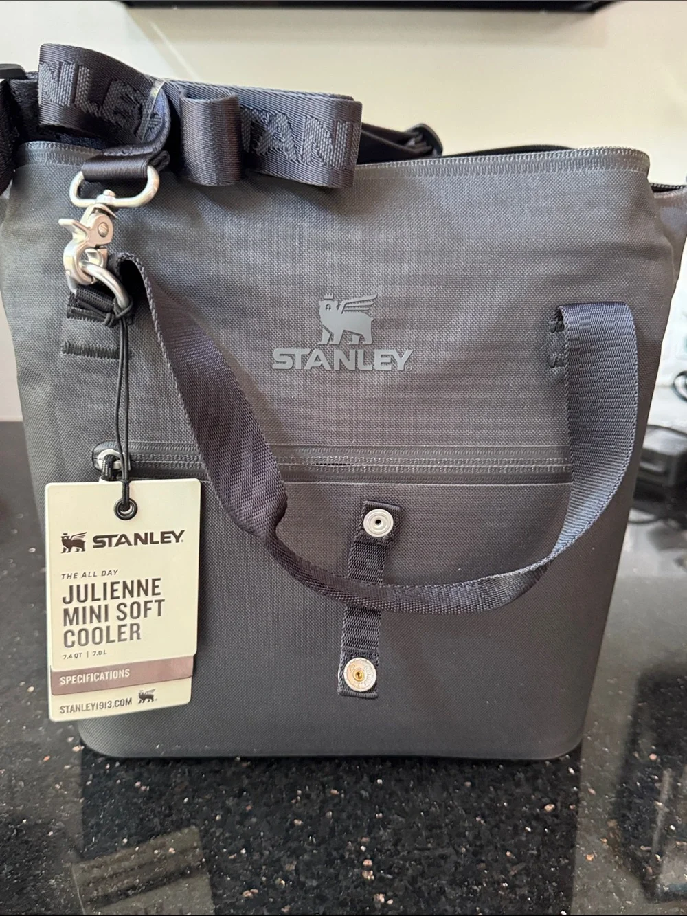 NWT Stanley Black Julienne Mini Soft Cooler - Picture 3 of 7